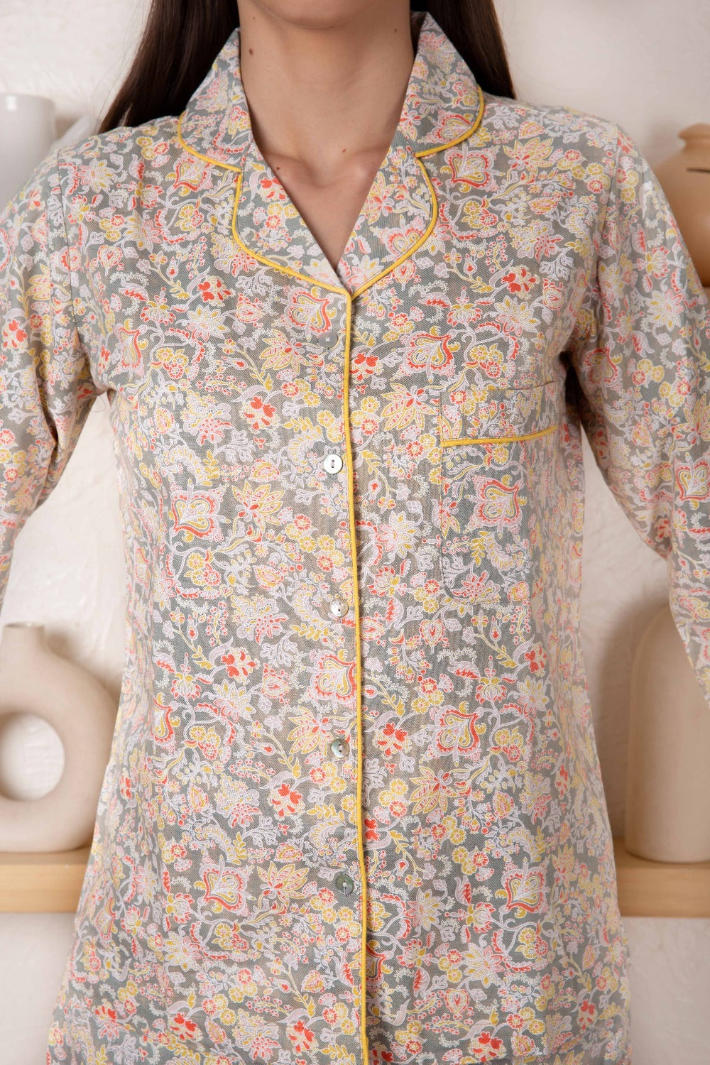Kaleidoscope Twill Pyjama set