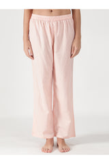 Pink Cotton Dobby Pyjama Set