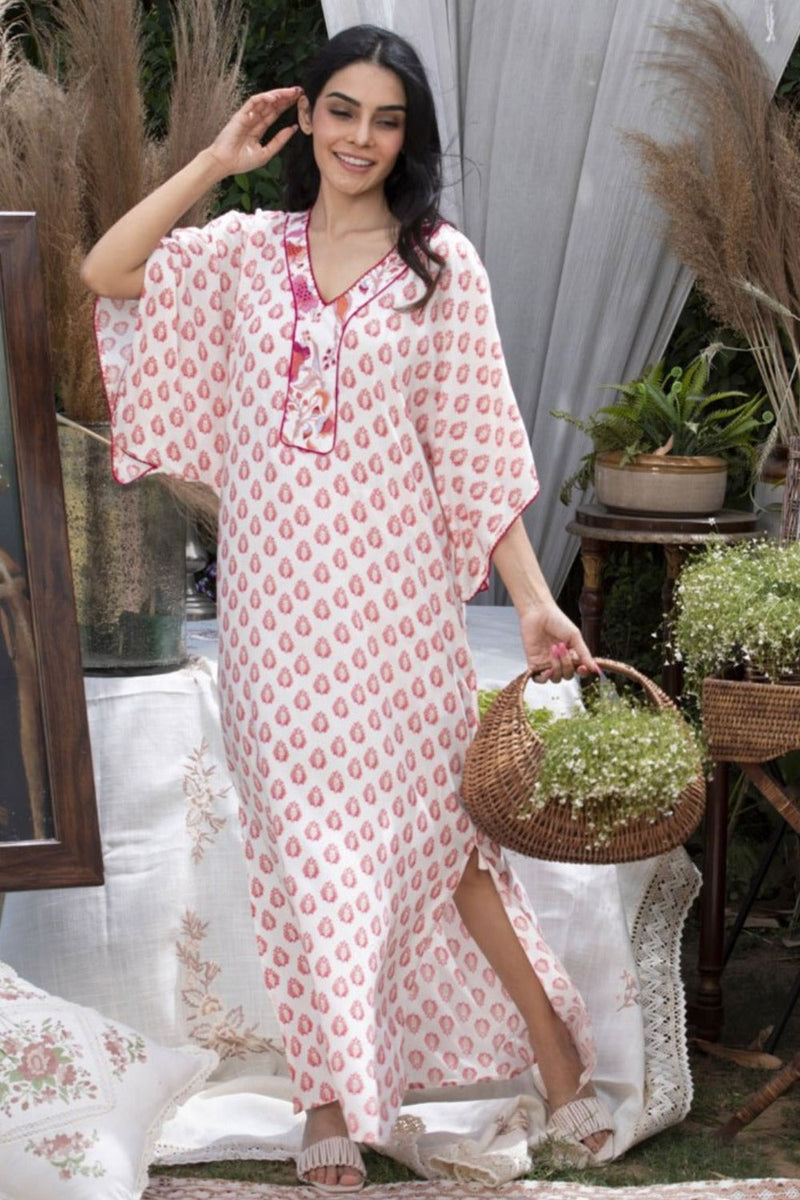 Pink Ambi Kaftan