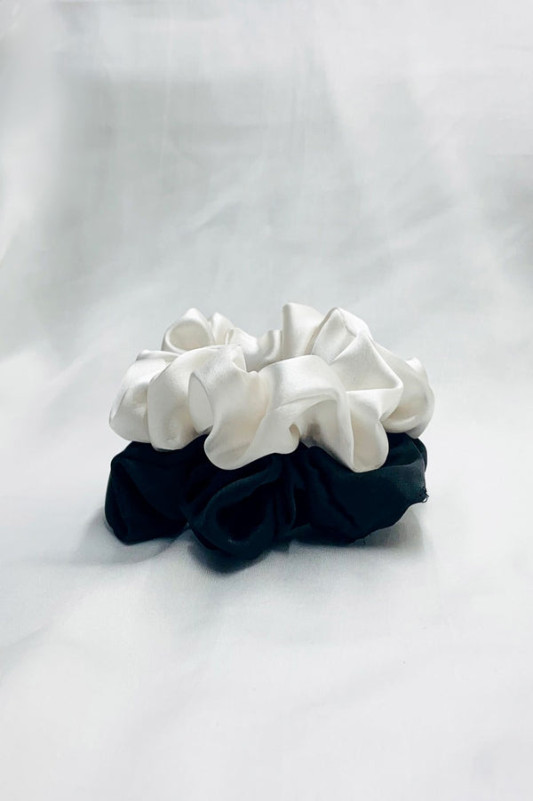 Satin Scrunchies - Pack of 2