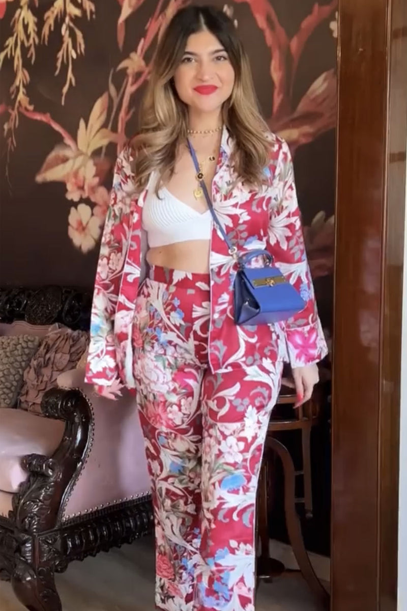 Kiss of Flower Co-ord Set