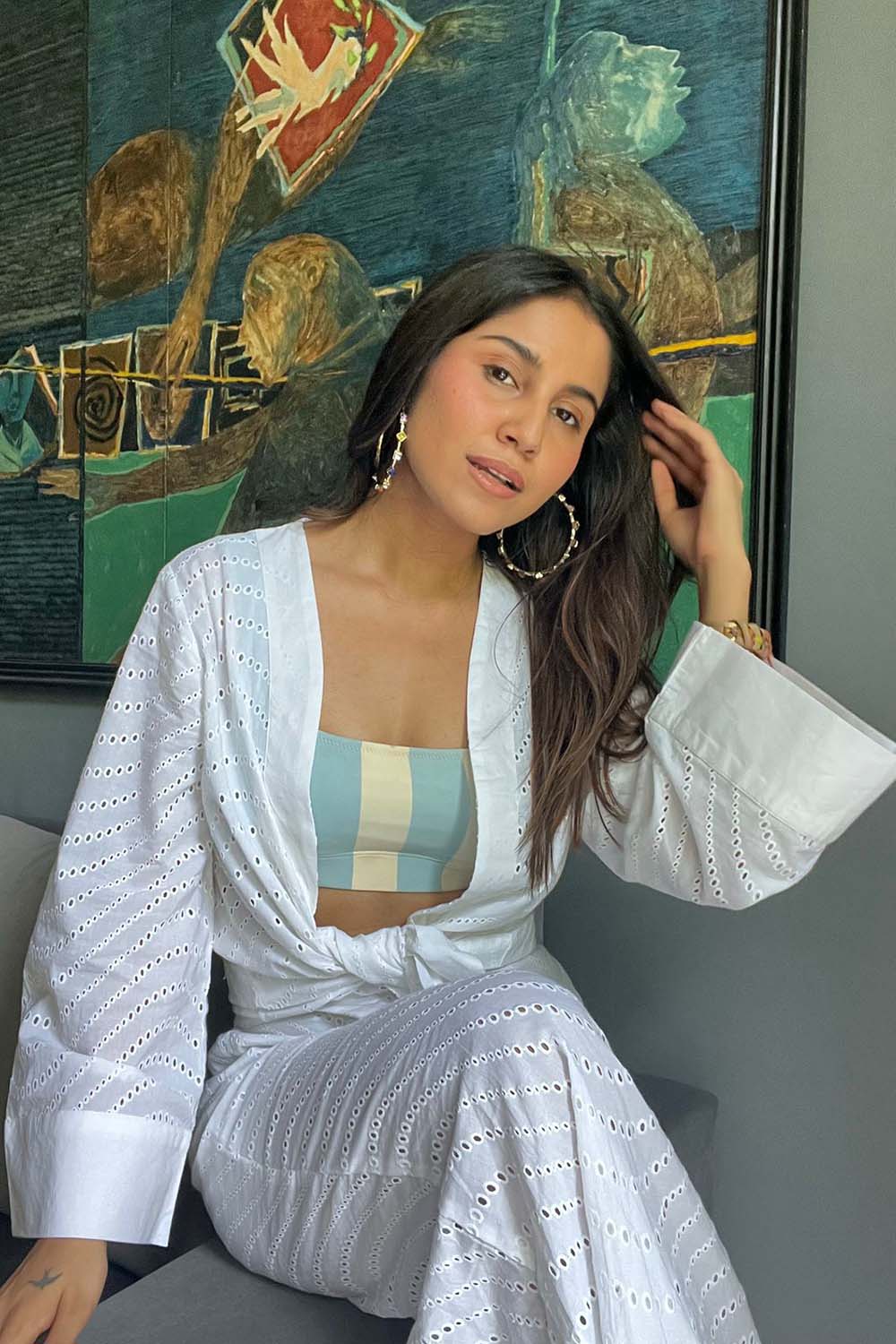 Calienna Two Piece Cotton Set